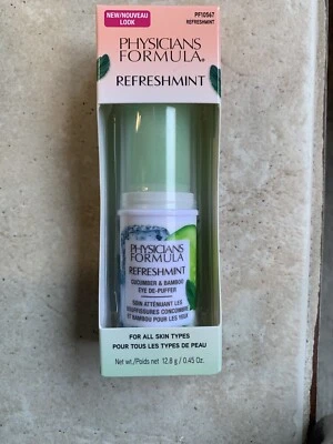 [PHYSICIANSFORMULA]~REFRESHMINT~ CUCUMBER  and BAMBOO~EYE DE-PUFFER~ - Image 1 of 2