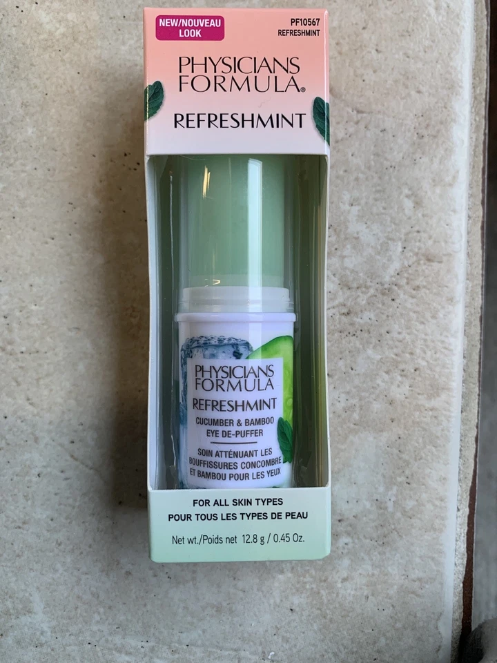 [PHYSICIANSFORMULA]~REFRESHMINT~ CUCUMBER  and BAMBOO~EYE DE-PUFFER~ - Image 1 of 2