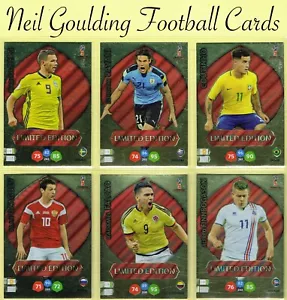 Panini WORLD CUP 2018 Adrenalyn XL ☆ LIMITED EDITION ☆ Football Cards - Picture 1 of 26
