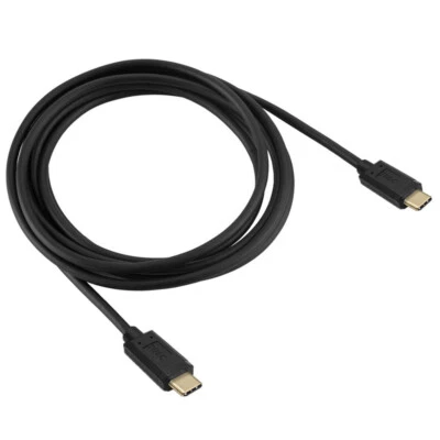 Type C Type-C Cable Male to Male Cord Extension USB Data Adapter Plug Video Jack - Image 1 of 3
