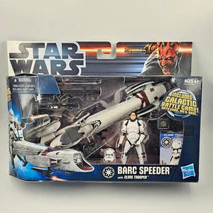 Star Wars Barc Speeder with Clone Trooper (Factory Sealed) Movie Heroes - Picture 1 of 3