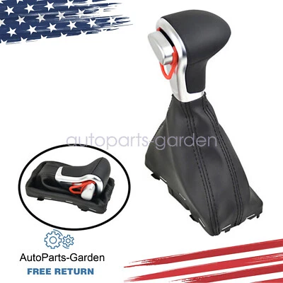 Pomo de palanca de cambios automático para Audi A6 S6 C6 C7 2009 2010 2011-2018 Foto 1 de 4