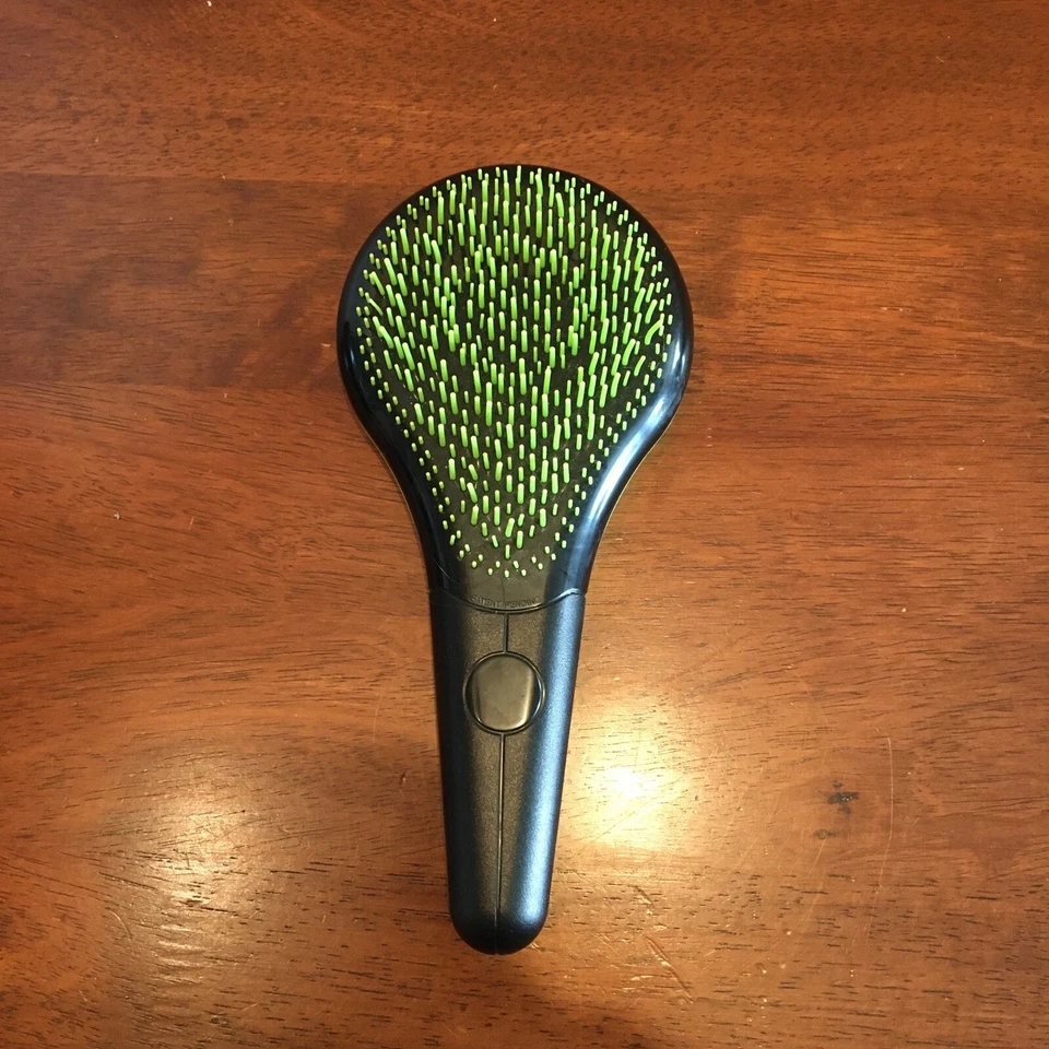 Cepillo desenredante de cabello húmedo y seco negro de Michel Mercier para cualquier persona-1 pieza cepillo de cabello Foto 1 de 4