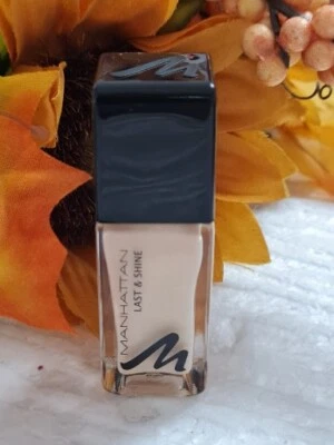 Manhattan Last & Shine Nagellack 10ml - 040 Nude Sandy. Neu - Bild 1 von 2