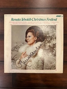 Renata Tebaldi, Christmas Festival, 1971, London Records, Excellent Condition - Picture 1 of 5