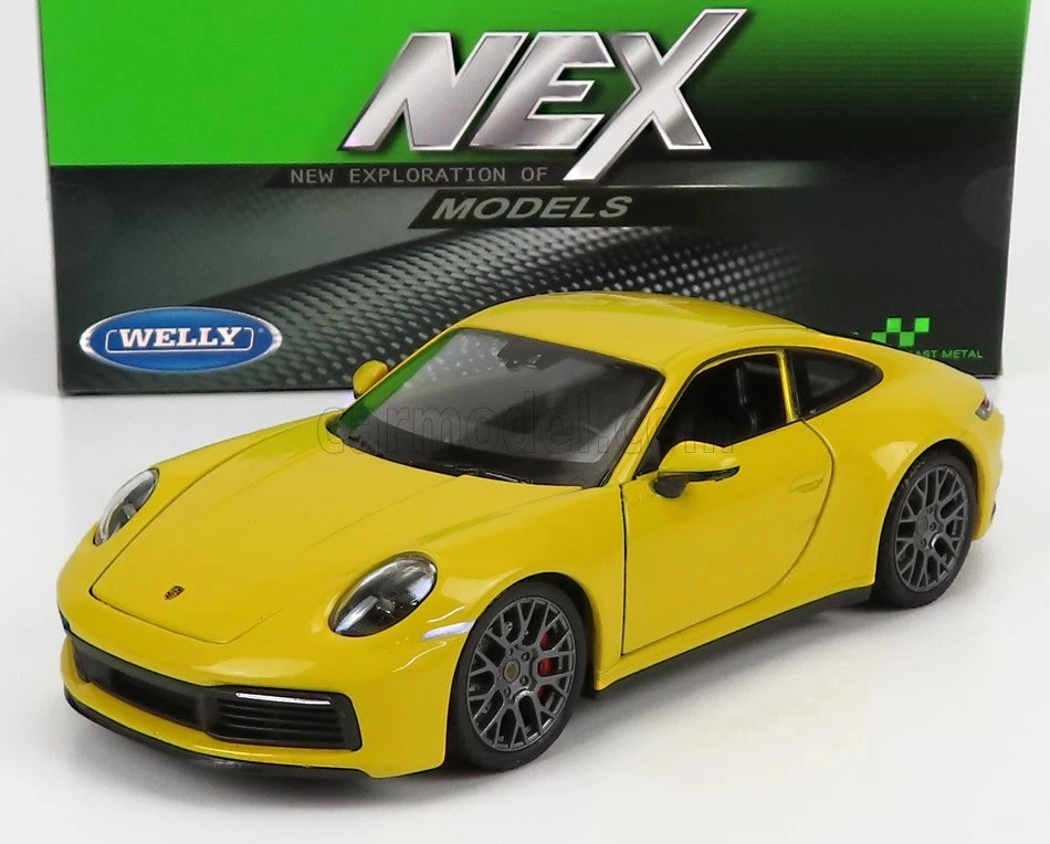 1/24 WELLY - PORSCHE - 911 992 CARRERA 4S COUPE 2020 WE24099Y - Immagine 1 di 1
