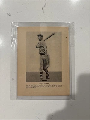 1935 Babe Herman Photo - Antique Spalding - Chicago Cubs Rare - Image 1 of 2