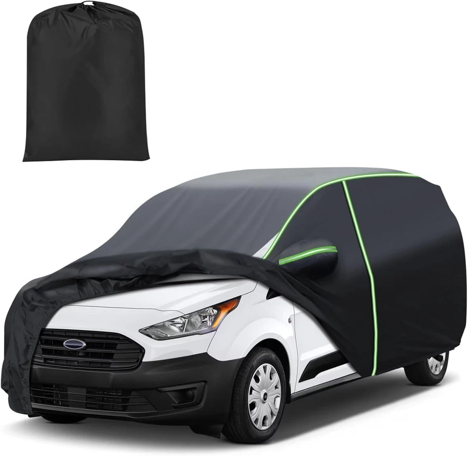 Cubierta de coche para Ford Transit Connect 2014-2026, 7 capas impermeable cubierta de coche Acce Foto 1 de 4