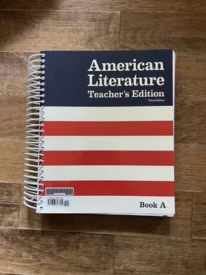 BJU American Literature Teacher’s Edition Book 1 & 2 Third Edition + Tests Key - Image 1 of 3