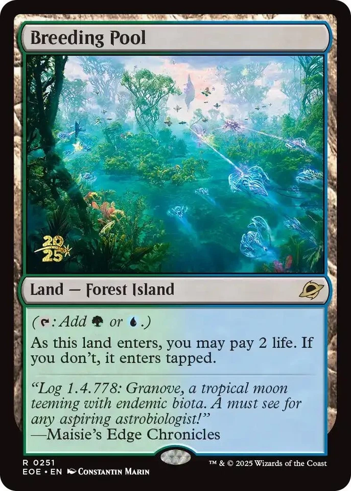 Breeding Pool [Edge of Eternities Prerelease Promos] Magic MTG - Image 1 of 1