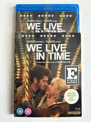 We Live In Time Limited Edition Blu-Ray Slipcover Andrew Garfield Florence Pugh - Image 1 of 2