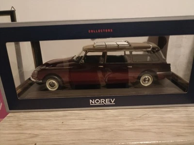 NOREV CITROEN BREAK 1970 BORDEAUX SCALA 1:18 RARA - Immagine 1 di 4