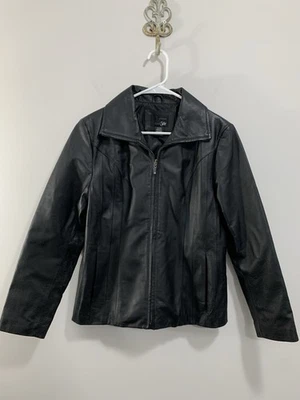 Chaqueta Abrigo East 5th Cuero Negro Genuino Calidad Motociclista Steampunk Gótico Pequeño M Foto 1 de 4