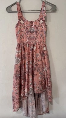 Vestido Maxi FLORAL 7 Joyfilm Mia Joy Alto Bajo para Niñas Foto 1 de 4