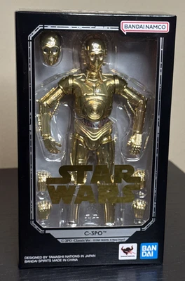 NEW!! Bandai S.H. Figuarts │ Star Wars │ C-3PO Classic A NEW HOPE Figure - Image 1 of 4
