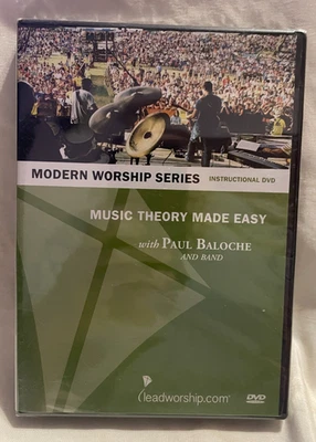 Modern Worship Music Theory Made Easy Paul Baloche Instructional DVD NEW SEALED - Image 1 of 3