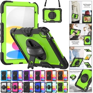 Schutz Hülle Für iPad 7/8/9/10/11th Gen Heavy Duty Ständer Case Bildschirmschutz - Afbeelding 1 van 158