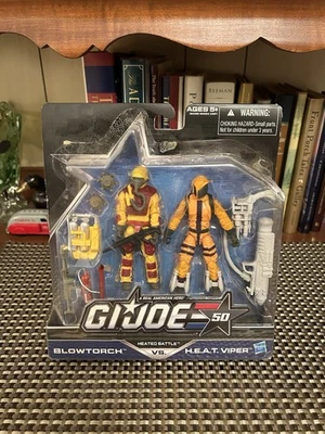 GI Joe 50th Heated Battle 2014, soplete Vs Cobra H.E.A.T. "Viper 3,75"" ¡Leer!! Foto 1 de 4