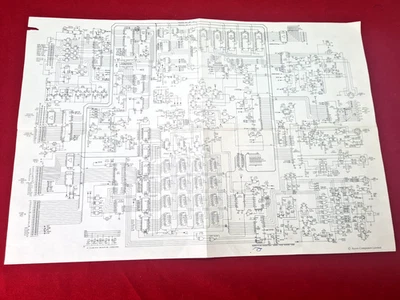 Acorn BBC B Circuit Diagram. A3 sized 1983 - Image 1 of 2