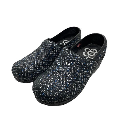 Sanita Leyden Clog Women's Size 6.5 EU 37 Shoes Professional Blue Black - Image 1 of 4