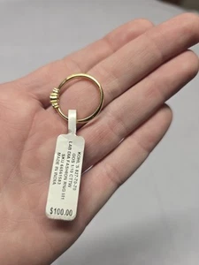 Women's Lab Created Diamond Ring Size 7 Brand New With Tags ORIGINAL PRICE  $100 - Picture 1 of 3