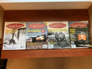 Classic Trains Magazine - 2005 - 4 issues Spring, Summer, Fall & Winter - Picture 1 of 6