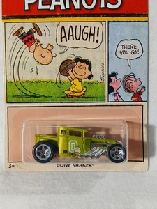 Hot Wheels Peanuts Charlie Brown Bone Shaker #1/6 Green - Picture 1 of 8