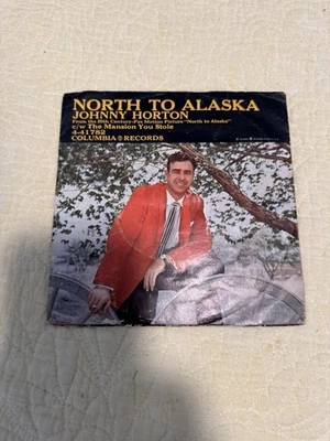 Johnny Horton ‎' North To Alaska ' 7" 45 Single 4-41782 US 1960 Foto 1 de 3