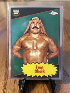 2025 Topps Chrome WWE Iron Sheik #85TL-IS 1985 Topps Legends BASE - Picture 1 of 2