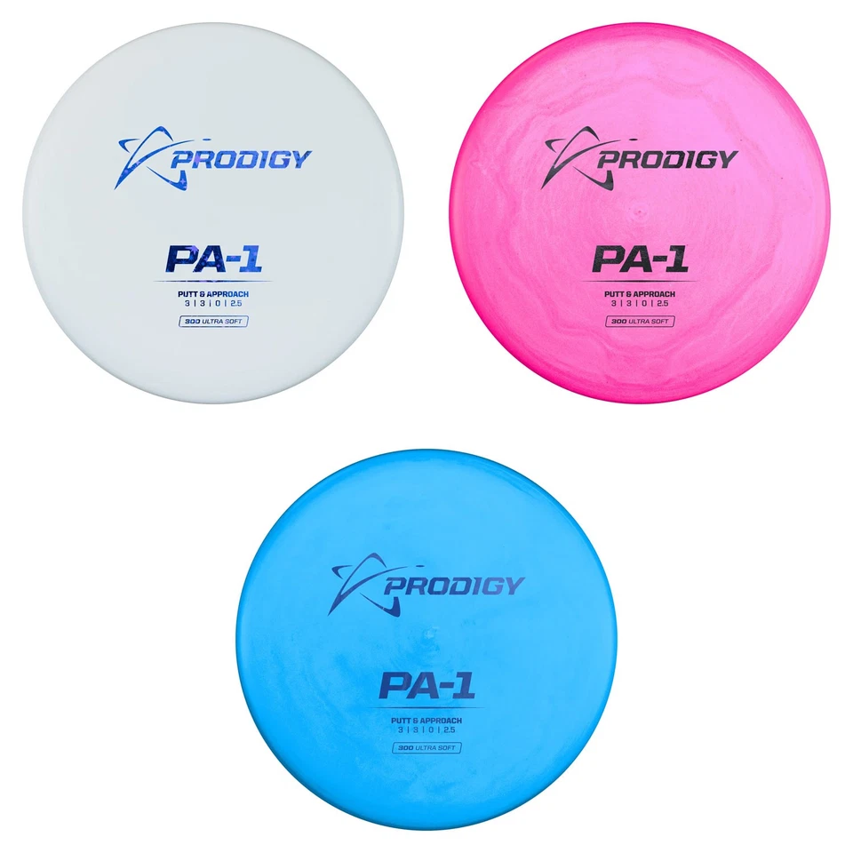 Prodigy Disc Golf 300 Ultra Soft PA-1 Putting Disc 3/3/0/2 - Image 1 of 1