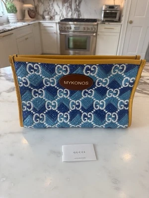 Bolso sin asas Gucci Mykonos GG Chevron edición limitada  Foto 1 de 4