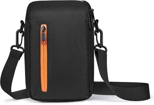 S-ZONE Camera Crossbody Sling Bag Waterproof Nylon Shockproof Padded DSLR SLR Pr - Picture 1 of 6