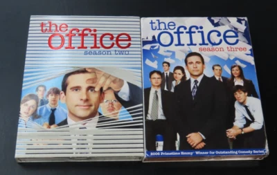 The Office Complete Seasons Two and Three 2&3 Steve Carell DVD TV Series - Image 1 of 4