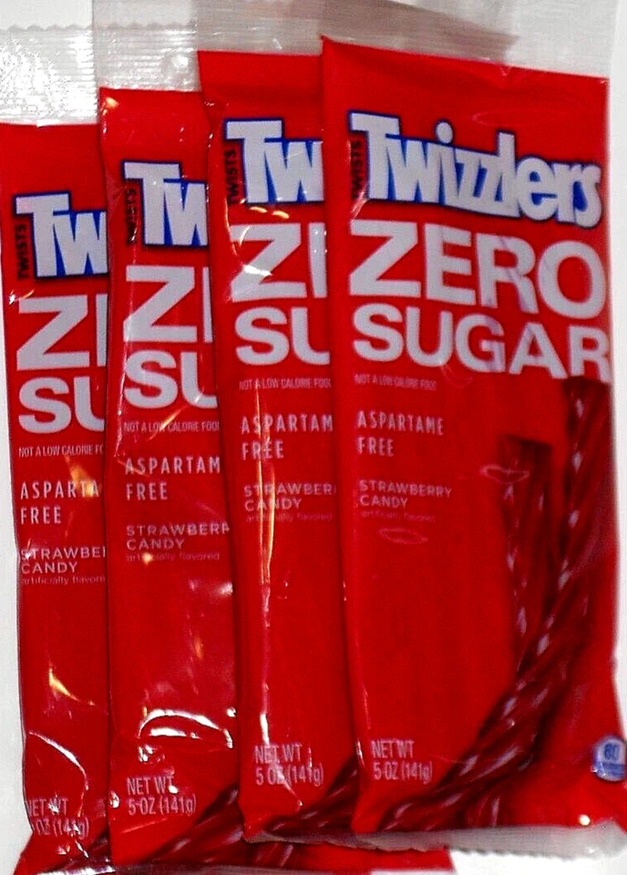 TWIZZLERS Sugar Strawberry Twists 5 Oz