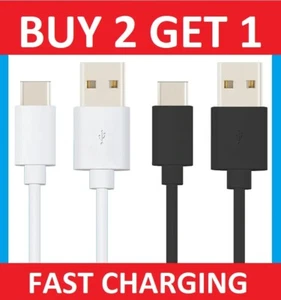 Fast Charging Type C USB Heavy Duty Universal Phone Charger Data Cable Lead UK - Picture 1 of 8