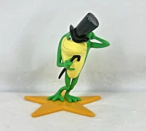 "Figura de 3"" Warner Bros Michigan J Frog Applause con bastón de sombrero de copa de colección 1996" - Imagen 1 de 11