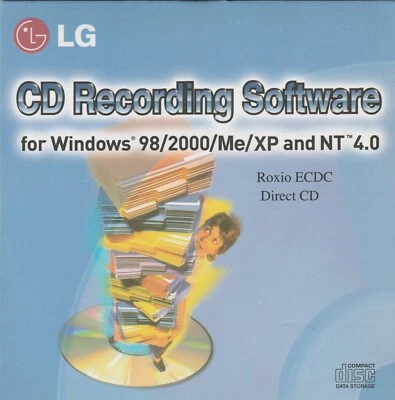 Software de grabación de CD de LG por Roxio ~ CD-ROM Foto 1 de 2