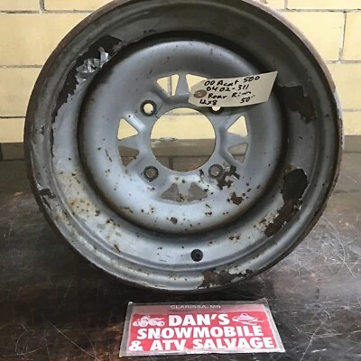 Rim Rear Wheel 12x8 # 0402-311 Arctic Cat 2000 500 Auto 4x4 (2-6) - Image 1 of 4
