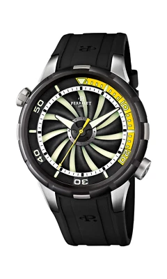 Reloj para hombre Perrelet Turbine Diver 47 mm movimiento interno automático A1067/2 Foto 1 de 4