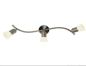 Monument 617622 Contemporary Flush Mount Ceiling Fixture, Maximum Three 60 WATT - Picture 1 of 8