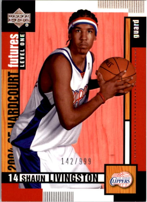 2004-05 Upper Deck Hardcourt #94 Shaun Livingston RC /999 - NM-MT - Image 1 of 1