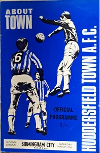 Huddersfield Town v Birmingham City 1969/70 Season - 2nd Division Fixture - Picture 1 of 2