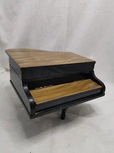 Decorative Wooden Piano Shaped Jewellery Box with Music☀️ - Picture 1 of 24