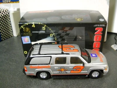 Acción 1:24 2003 Dale Earnhardt #3 GM Chevy Suburban Silver Select 25 aniversario Foto 1 de 4