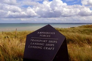Utah Beach D-Day Landing Site Normandy France Photograph Picture - Picture 1 of 1