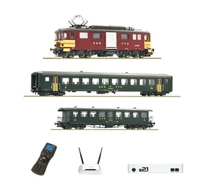 Roco H0 51338 - z21 Digitalset: Elektro-Gepäcktriebwagen De 4/4 mit Personenzug - Bild 1 von 1