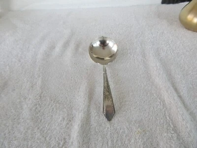 ANTIGUO/DE COLECCIÓN ~[CAMBRIDGE] CUCHARÓN DE SALSA PLATEADO ~ ¡LIMPIO! Foto 1 de 4