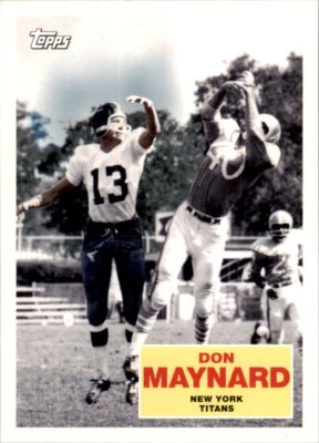 2009 Topps Flashback #FB7 Don Maynard - Image 1 of 2