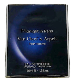 ❤️ Midnight in Paris VAN CLEEF AND ARPELS 1.3oz 40ml,eau de toilette,sealed!