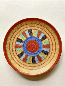 Chikaramachi (Japan) Thousand Faces Saucer Pre-owned - Picture 1 of 5